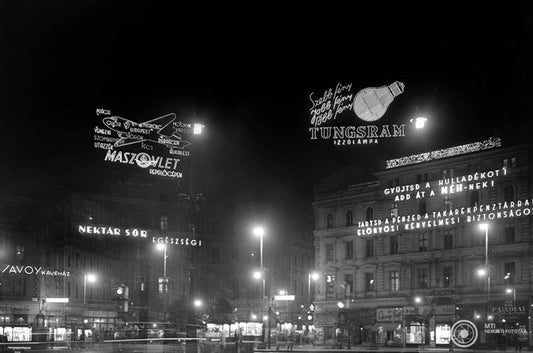 Oh, neon-lit Budapest – the story of nights bathed in light, from the workshop to the rooftops