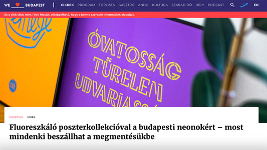 Fluorescent poster collection