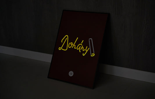 Dohány plakát